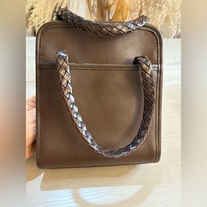 Brighton Croc-Embossed Leather Crossbody Bag 7.5"x8.5"